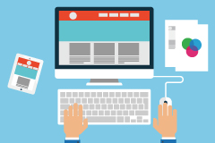 ホームページ制作レイアウト