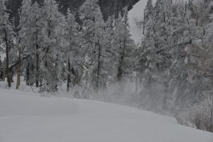 気象情報 雪山